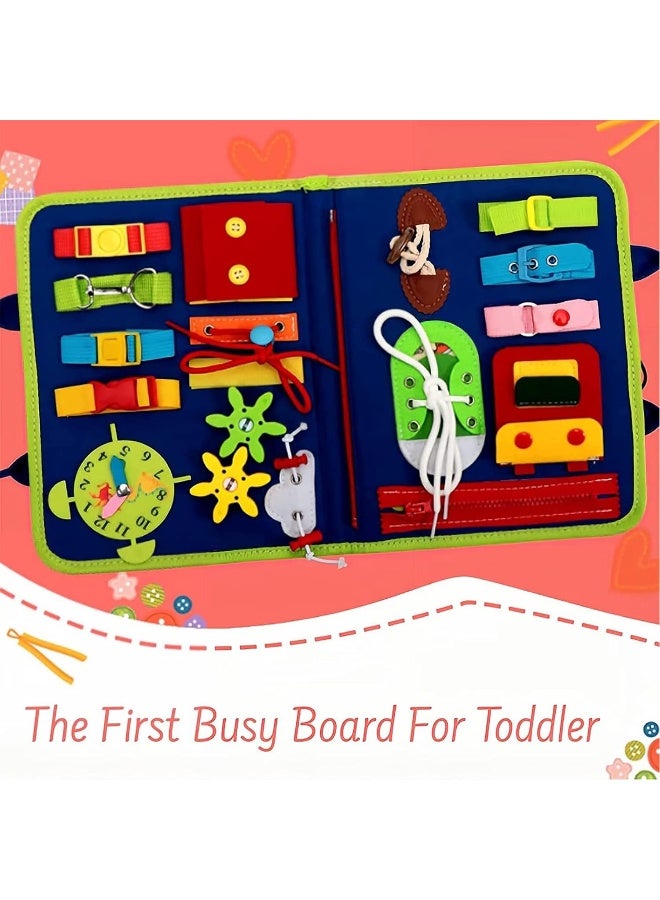 Beauenty Montessori Busy Board for Toddlers - Image 2